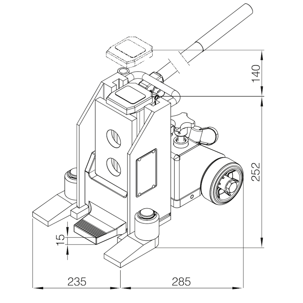 Risszeichnung GKS V5