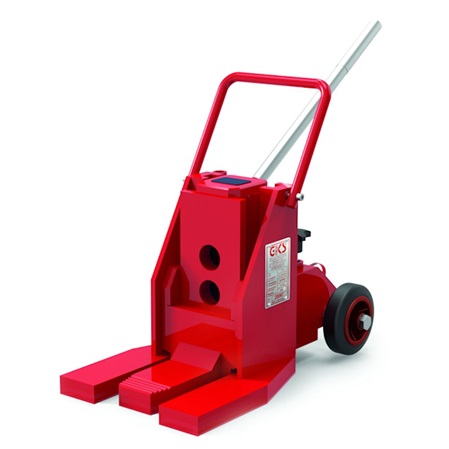 Bild des hydraulischen Hebegerätes / Maschinenhebers G5 für 5 Tonnen Traglast